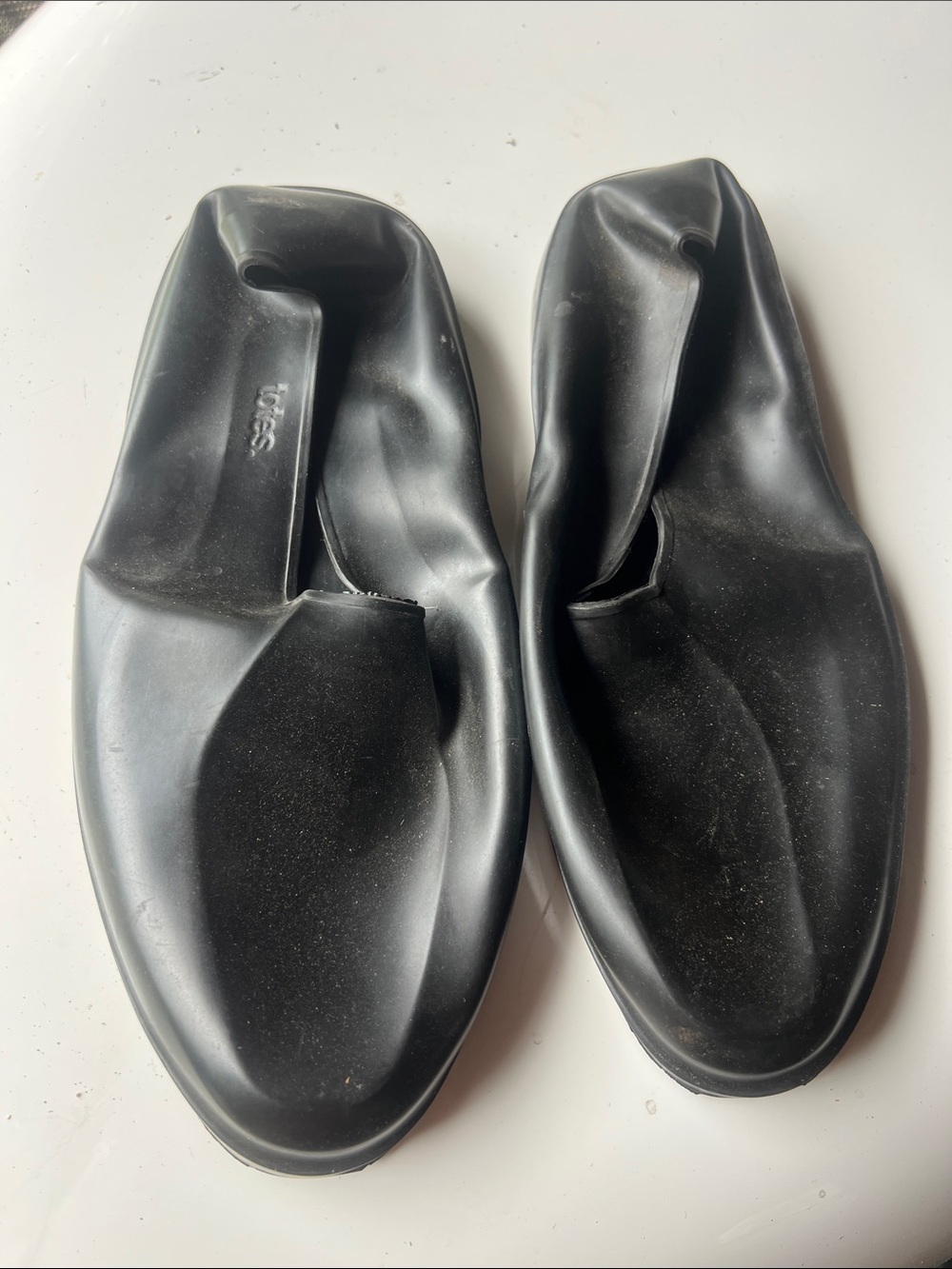 totes Black Molded Slip-On Men’s Loafer